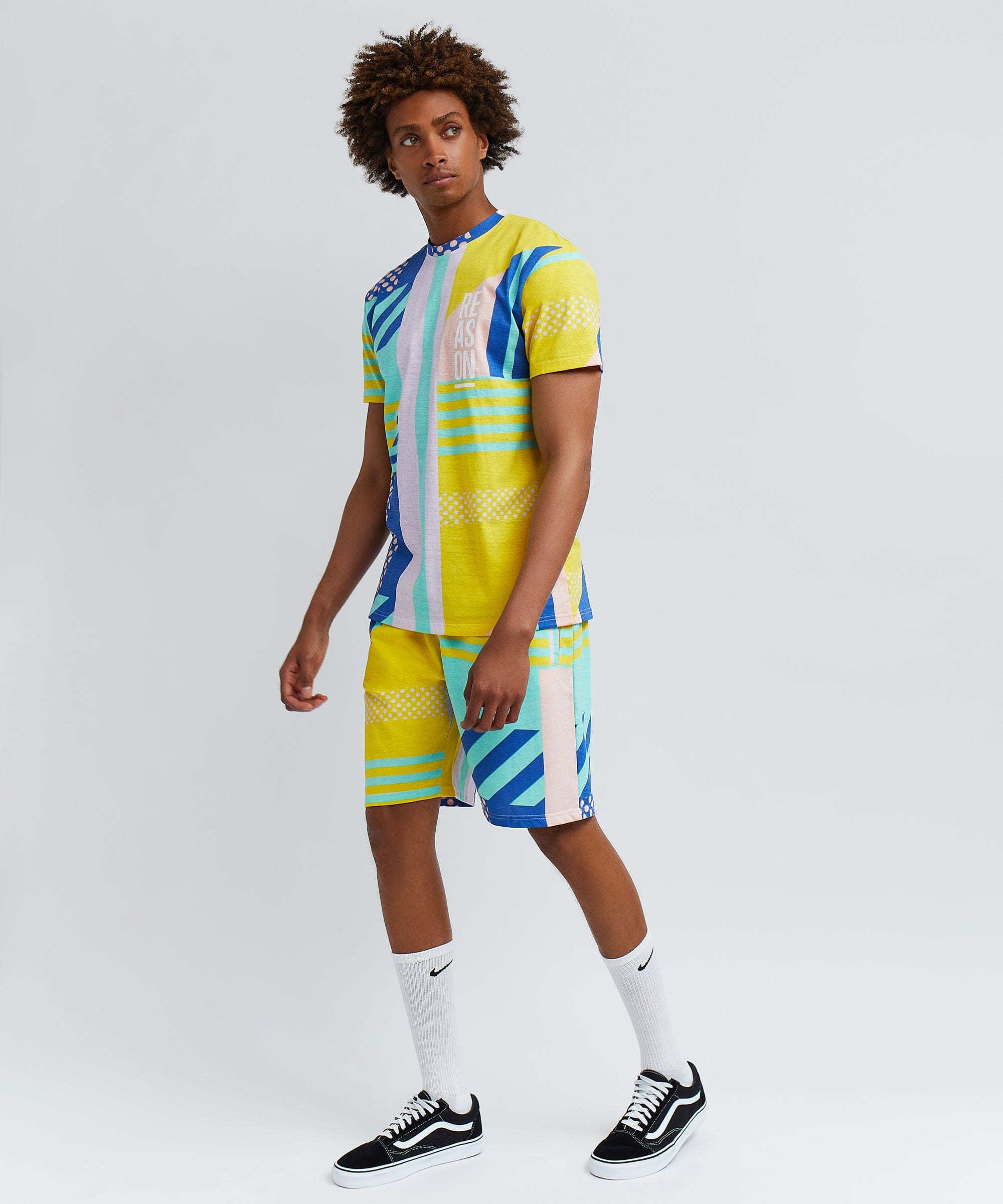Color Block Crew Set