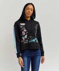 Baddie Crop Hoodie