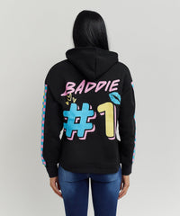 Baddie Crop Hoodie