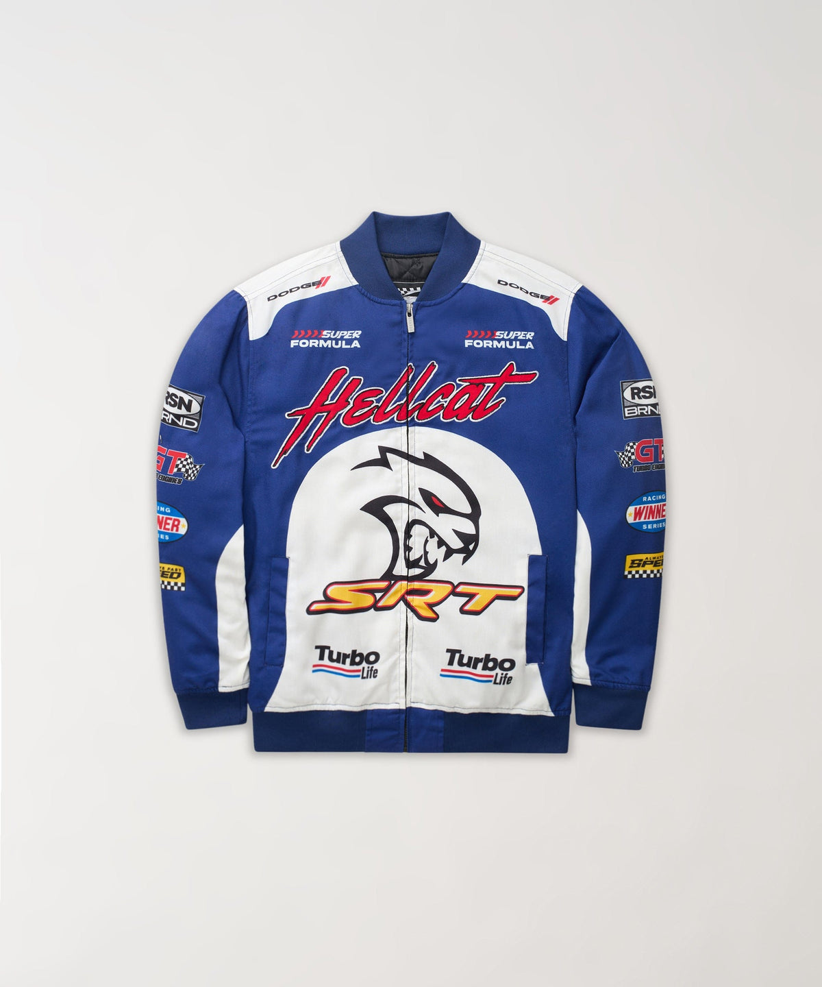 Dodge Hellcat Racing Full Zip Jacket - Blue