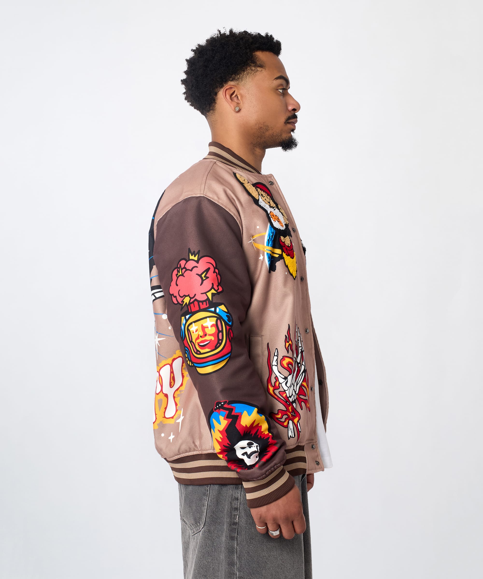Beyond Reality Varsity Jacket