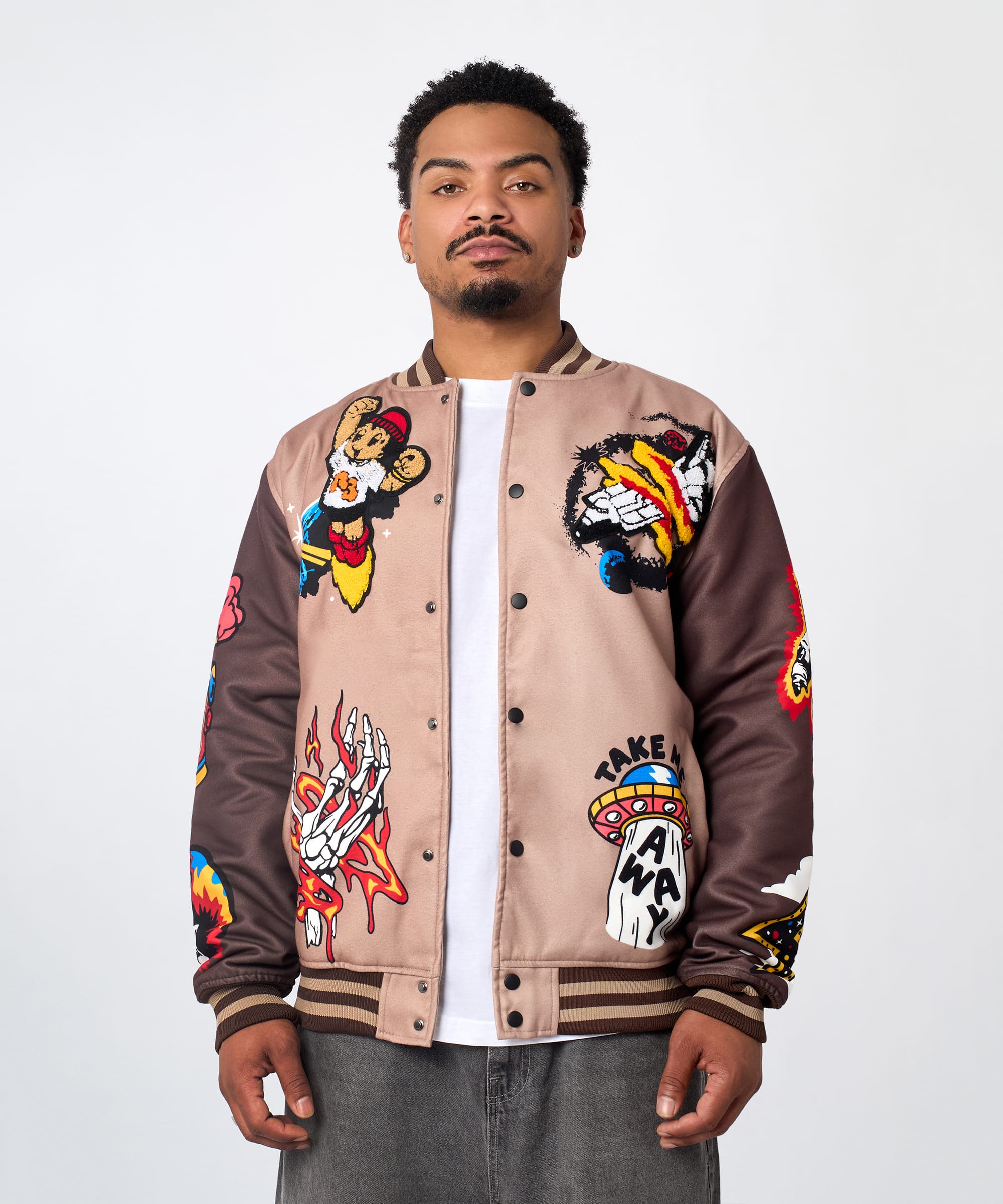 Beyond Reality Varsity Jacket