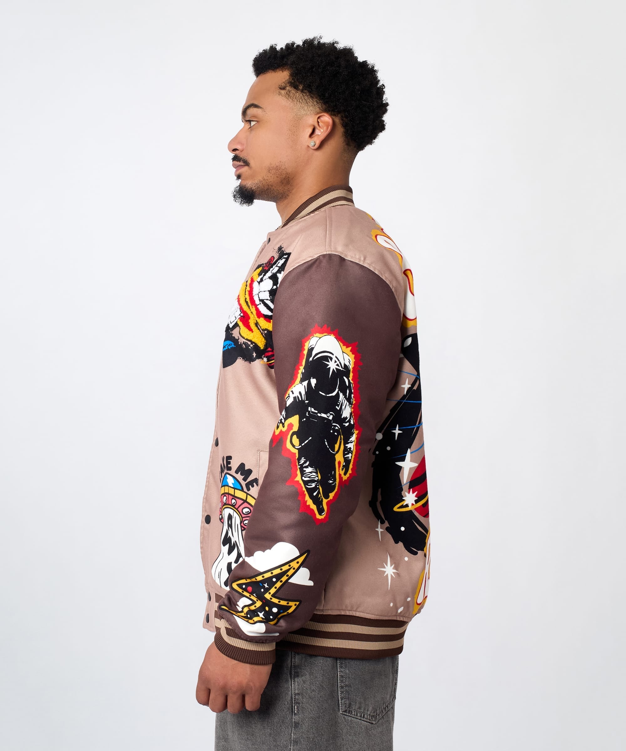 Beyond Reality Varsity Jacket