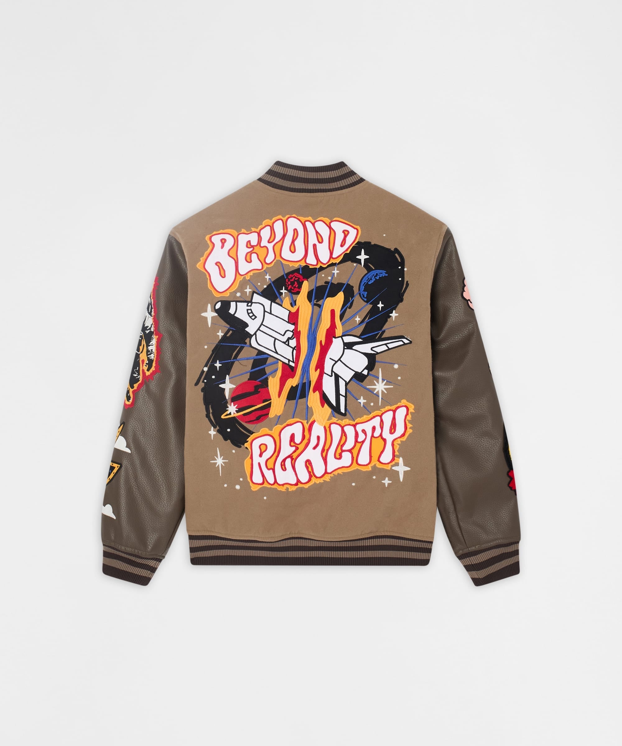 Beyond Reality Varsity Jacket PU