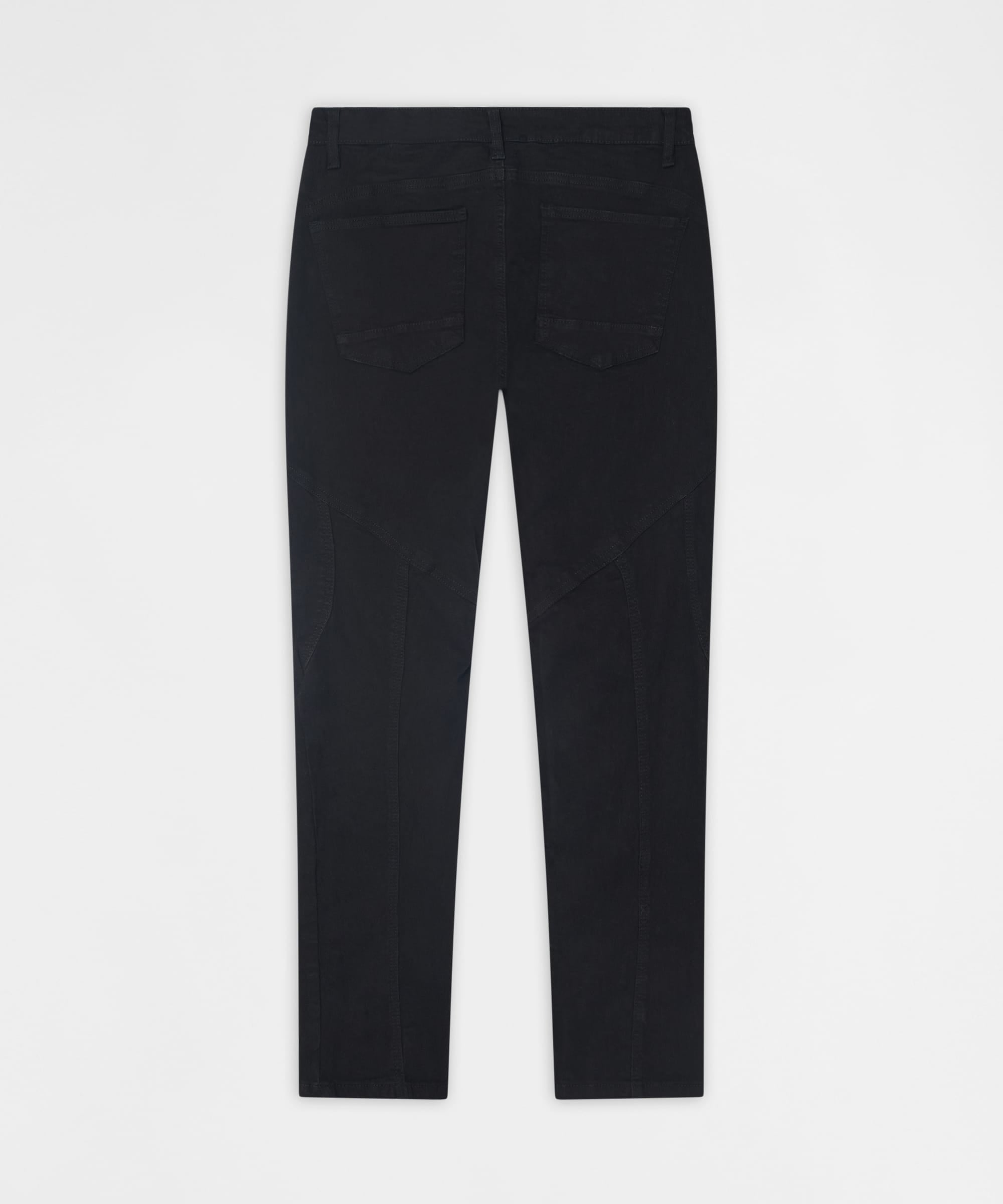 Classic Panel Skiny Jeans - Black