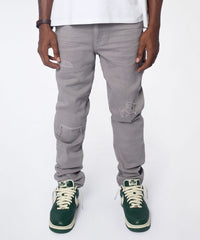Essential Distressed Skinny Jean - Grey