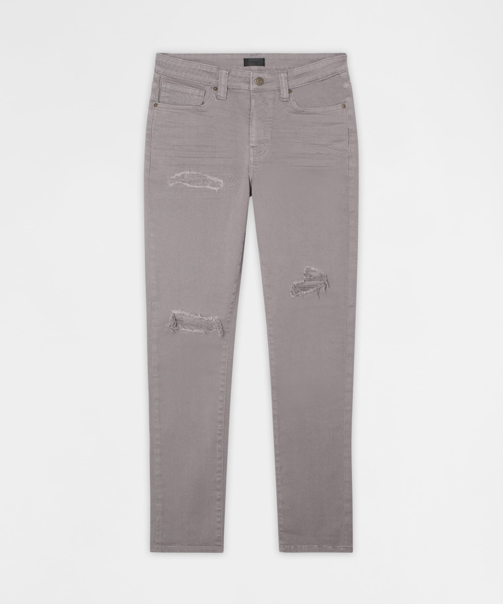 Essential Distressed Skinny Jean - Grey