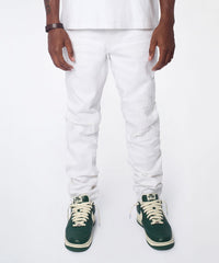 Arctic Distressed Skinny Jeans - White
