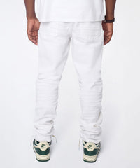 Arctic Distressed Skinny Jeans - White