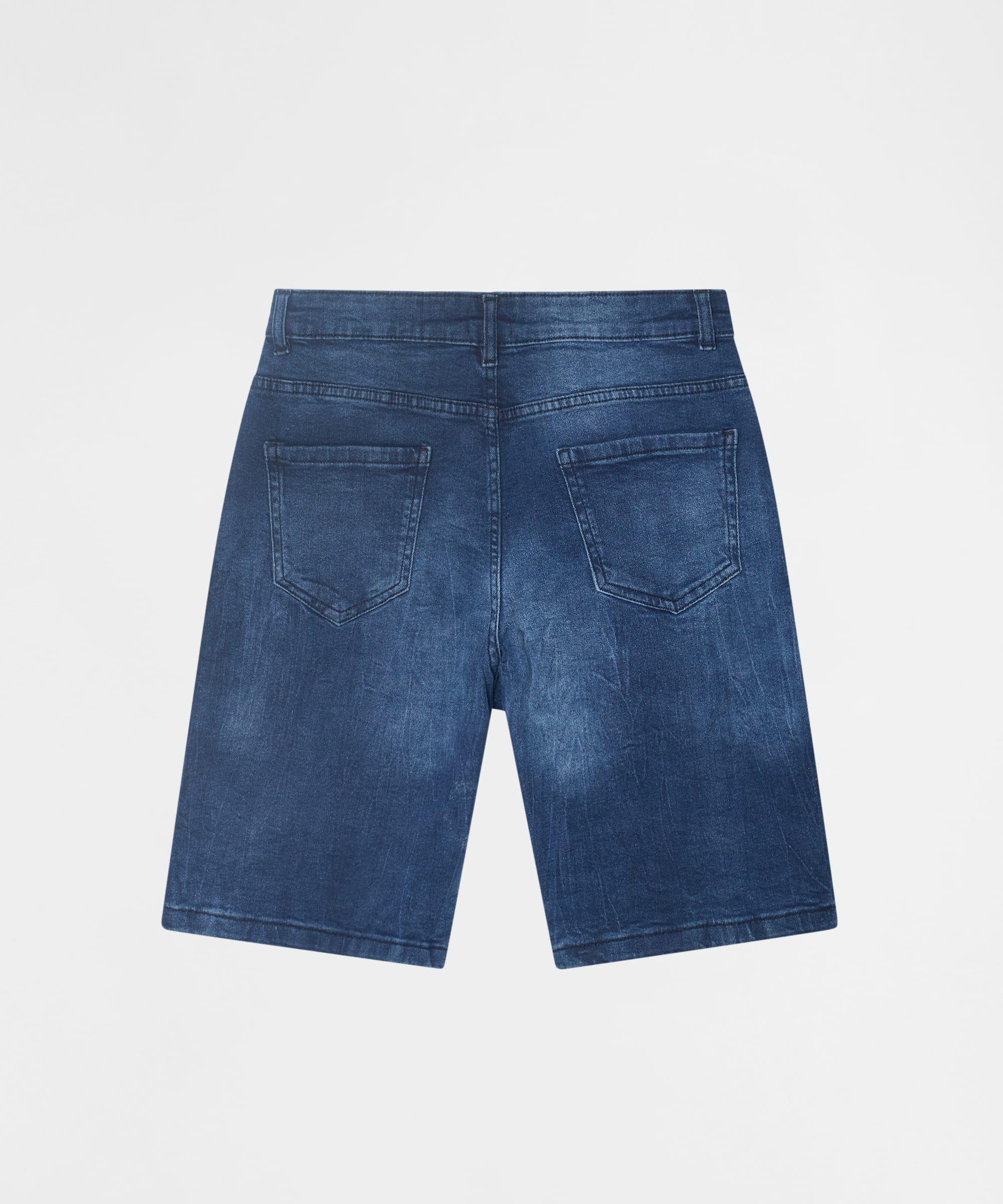 Destroyed Denim Shorts