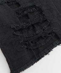 Destroyed Denim Shorts