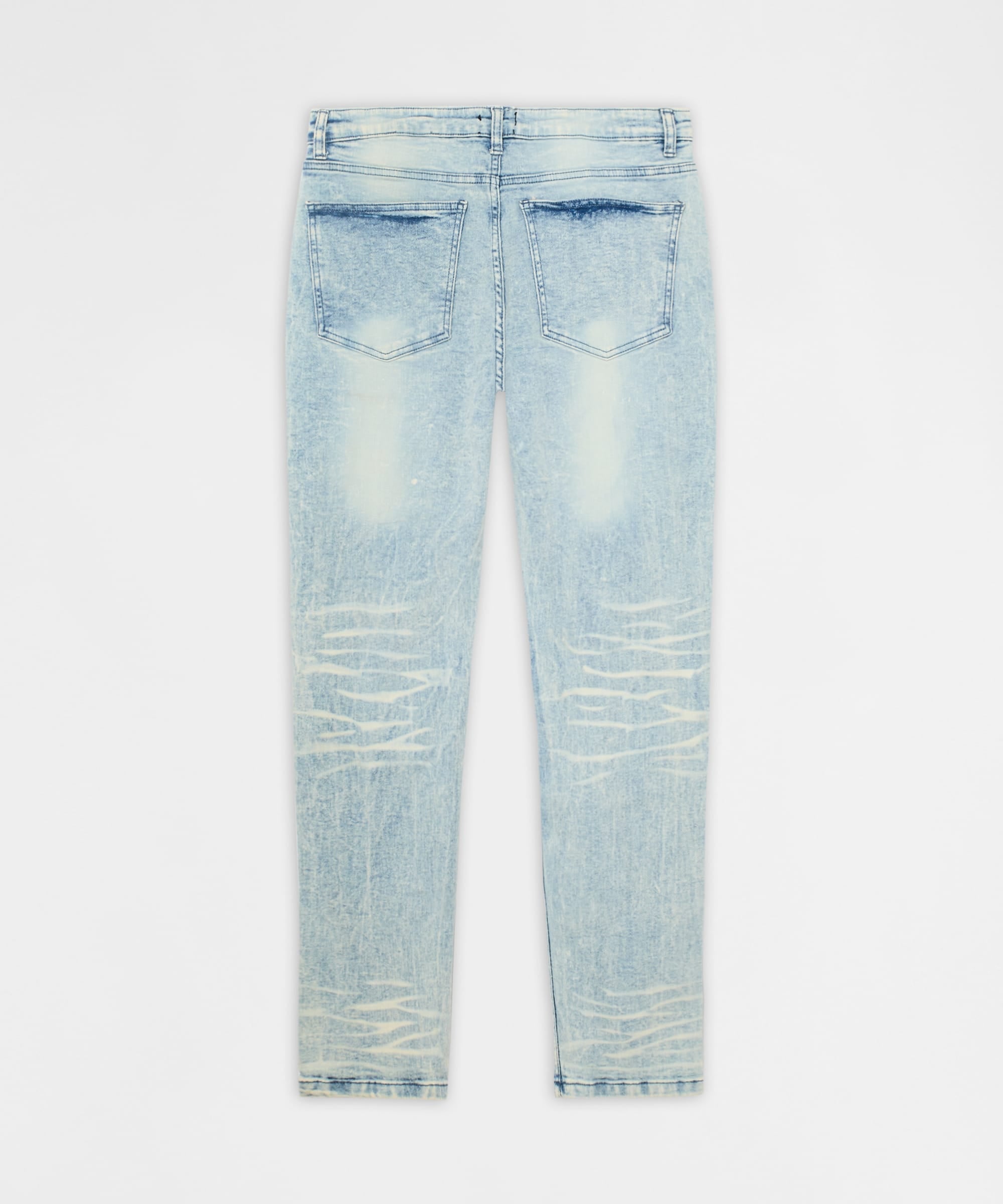 Distressed Rip and Frayed Denim - Light Blue