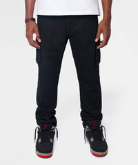 Classic Utility Cargo Pants - Black