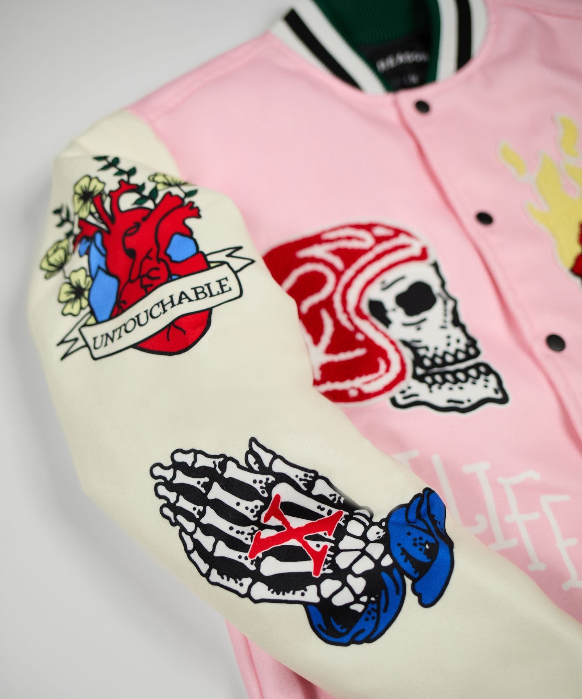 Bridges Burn Bomber Jacket