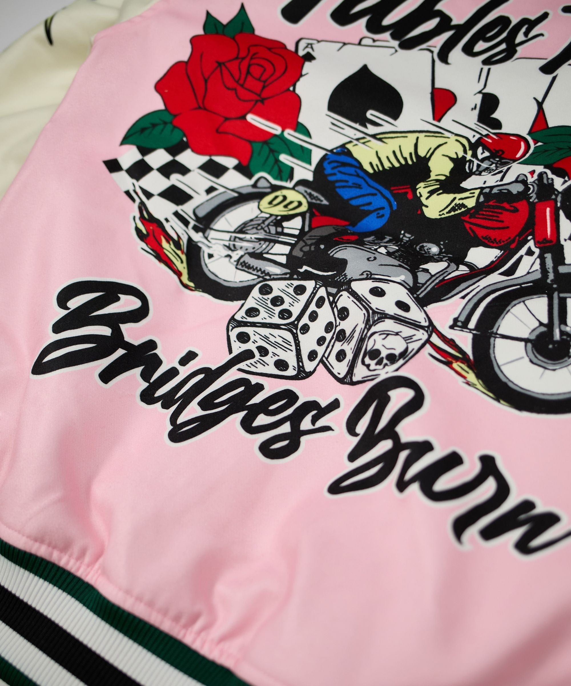 Bridges Burn Bomber Jacket