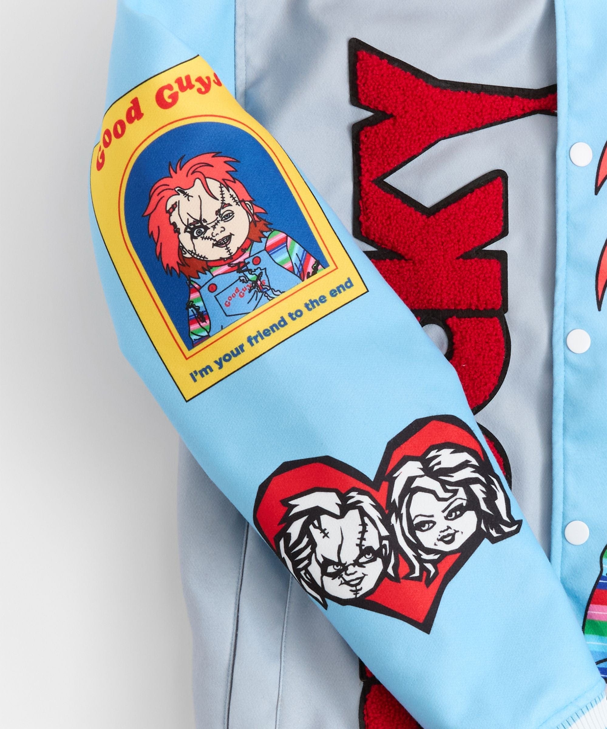 Chucky Love Hurts Varsity Jacket