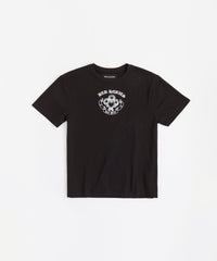 Bad Habits Graphic Short Sleeve Tee - Light Blue/Black