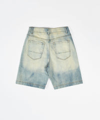 Destroyed Denim Shorts