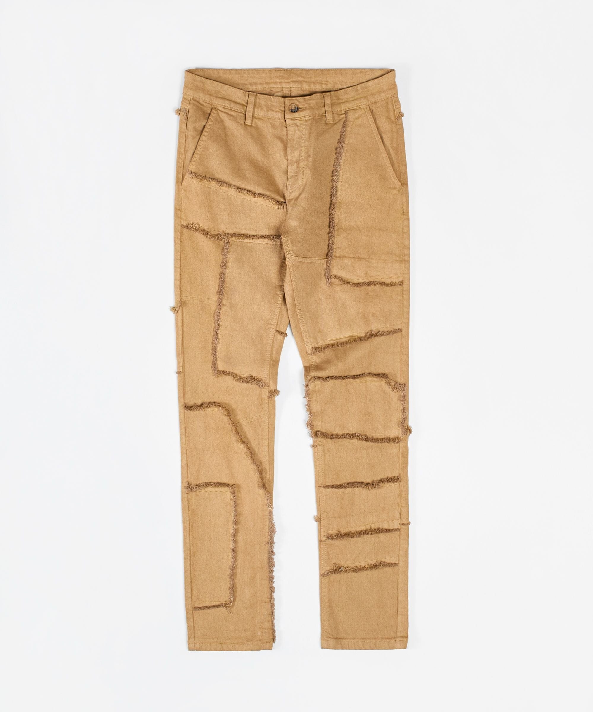 Frayed Denim Pant