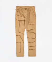 Frayed Denim Pant
