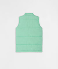 Fresh Start Kid's Reversible Puffer Vest - Sage