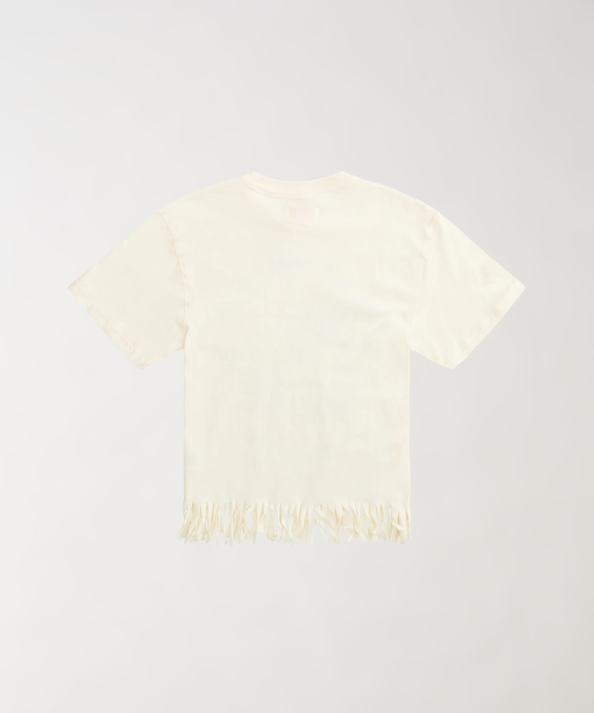 All We Trust Women's Graphic Short Sleeve Tee - Cream