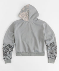 Brooklyn Women's Graphic Long Sleeve Hoodie - Grey
