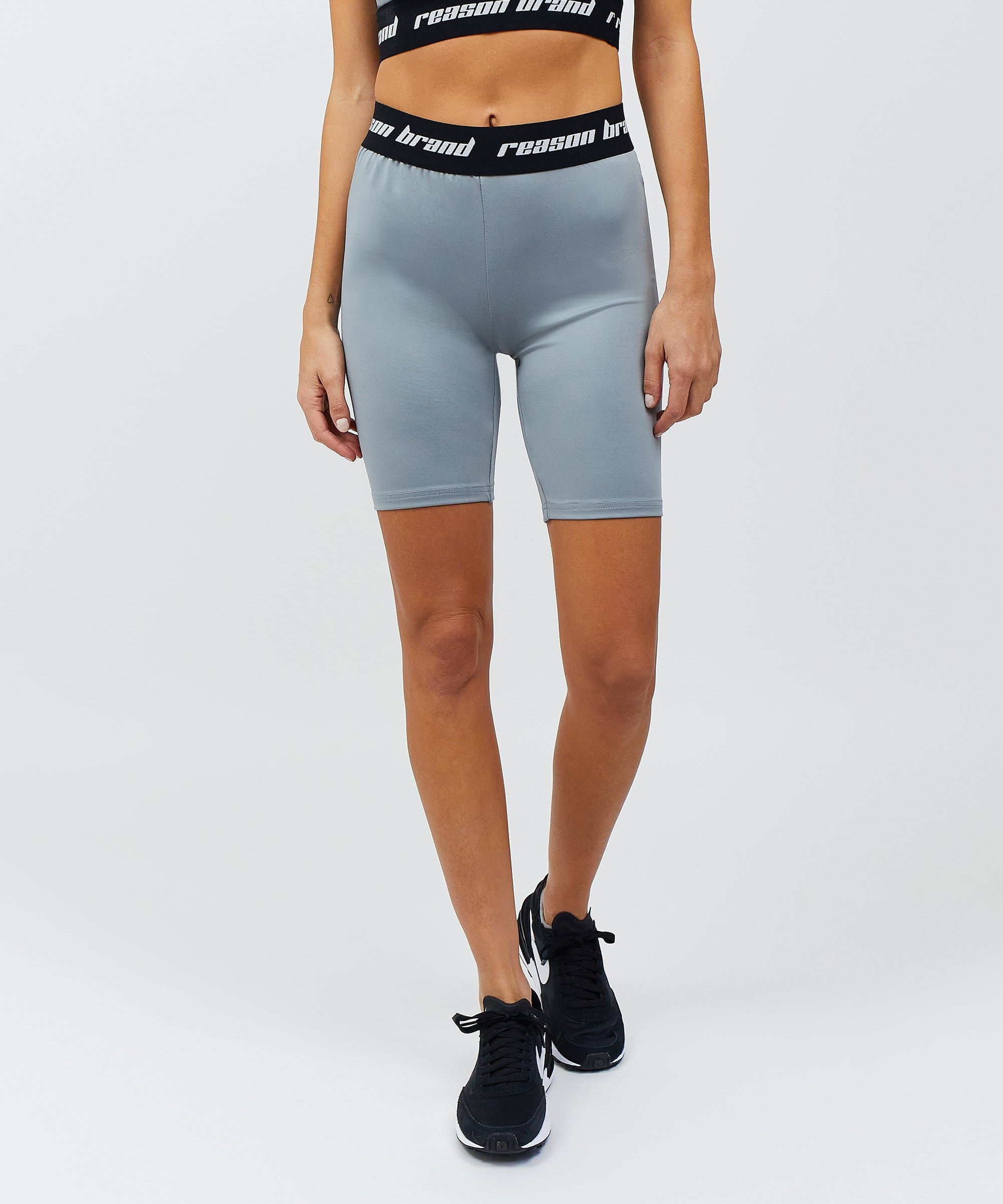 Cara Women's Biker Shorts - Grey