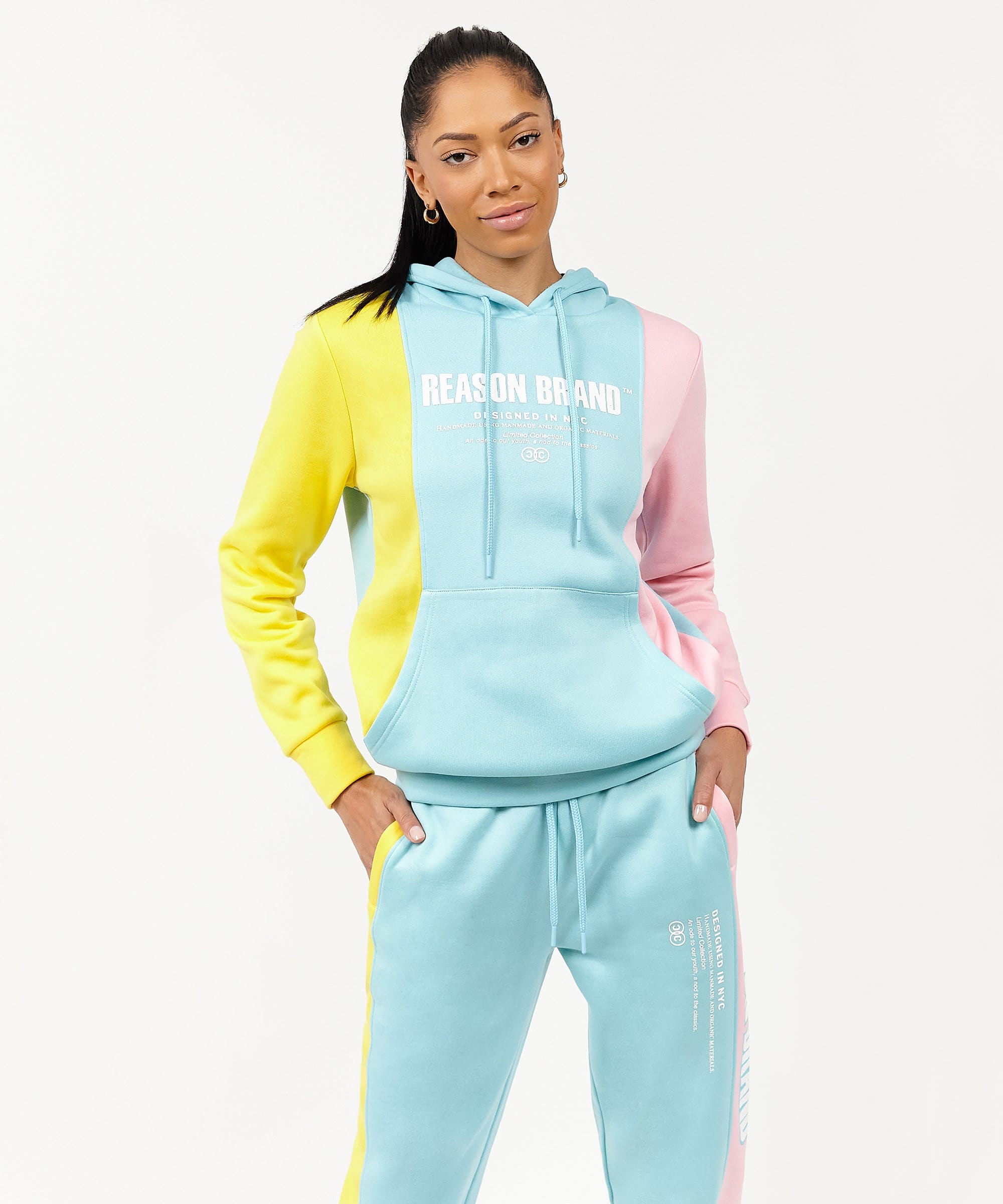 Blocked Hoodie