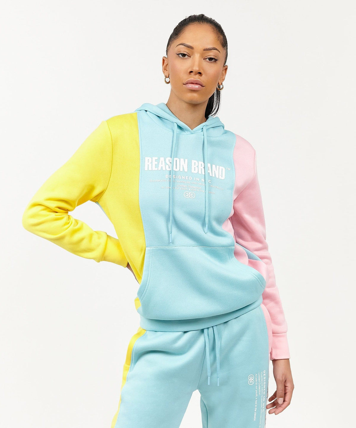 Blocked Hoodie