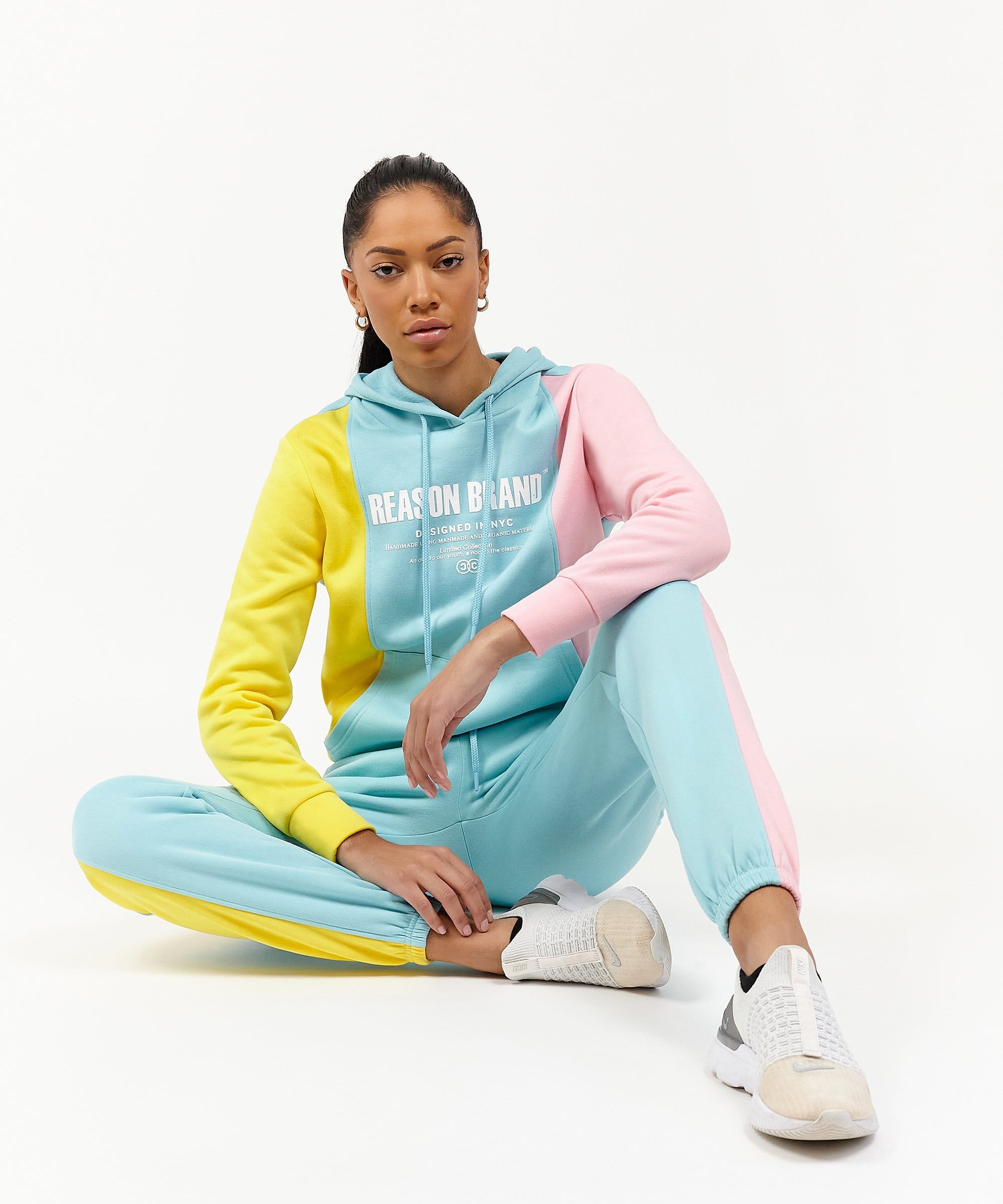 Blocked Hoodie