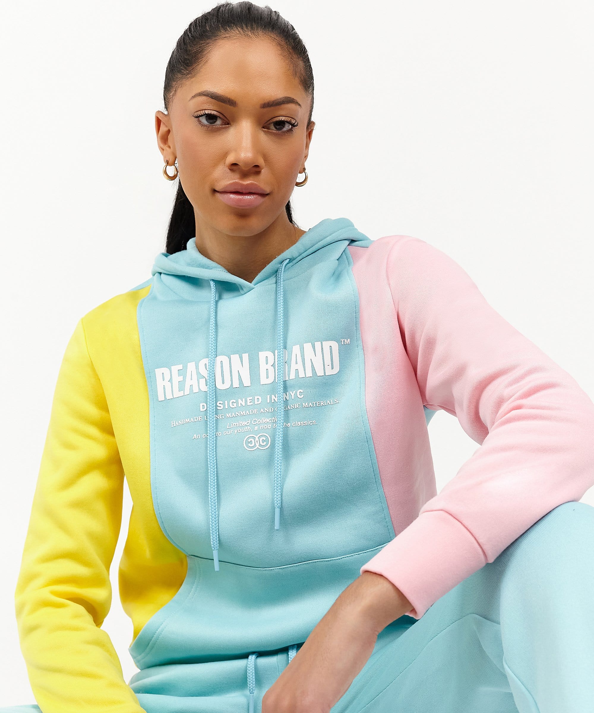 Blocked Hoodie