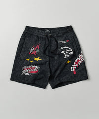 Dodge Hellcat Vintage Wash Short - Grey