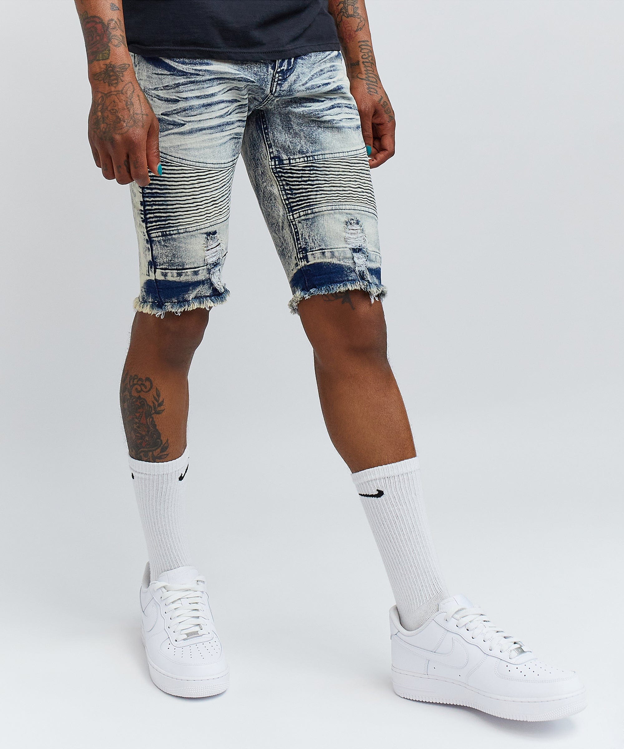 Cumberland Moto Denim Short