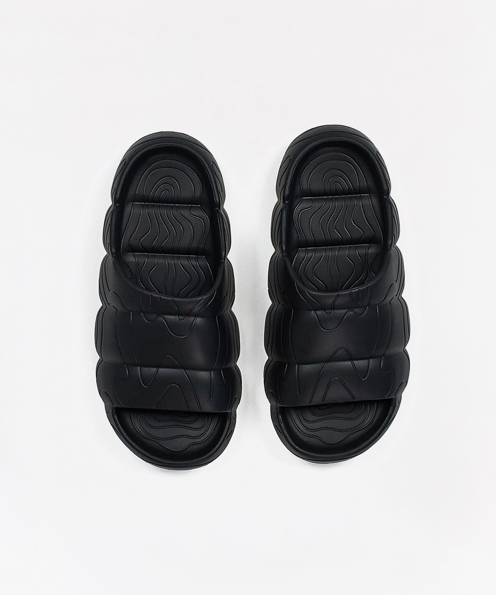 Cloud Drip Slides - Black