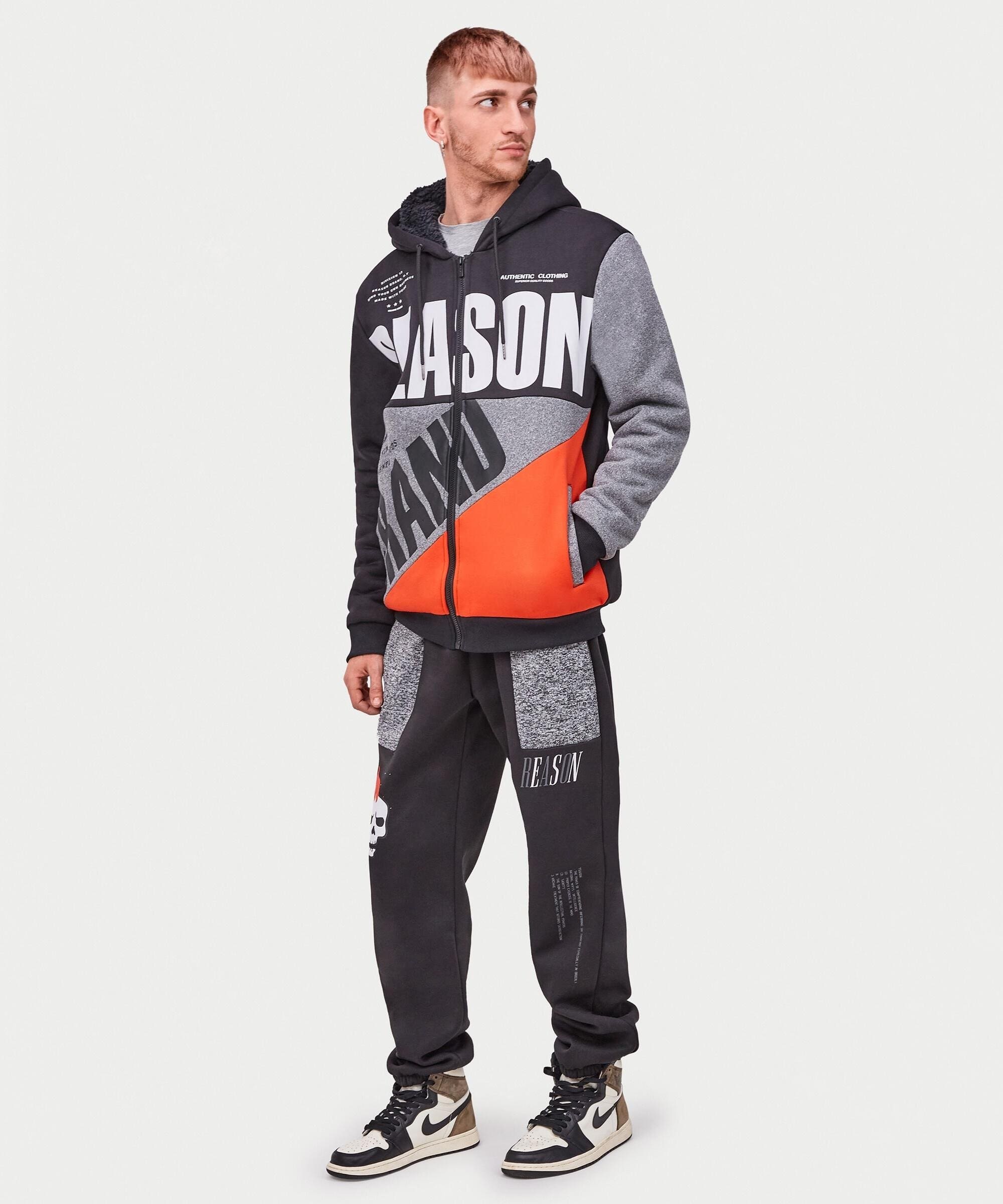 Brad Zip Up Sherpa Hoodie