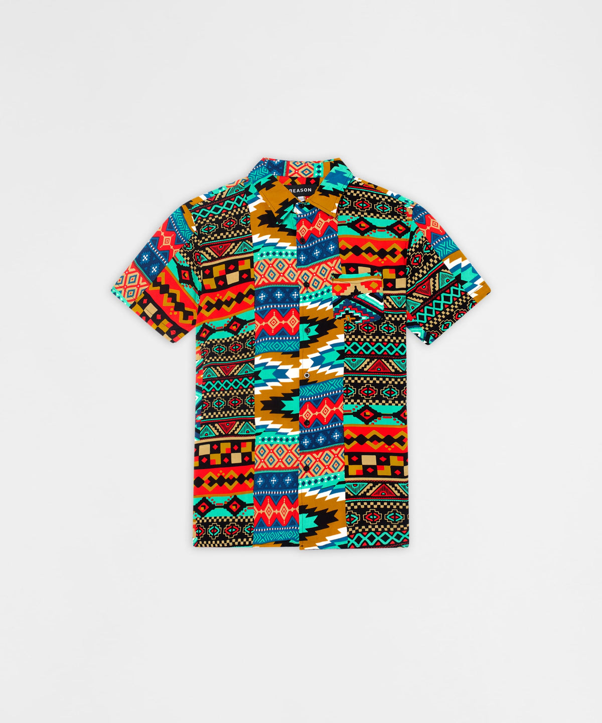 Aztec Print S/S Shirt
