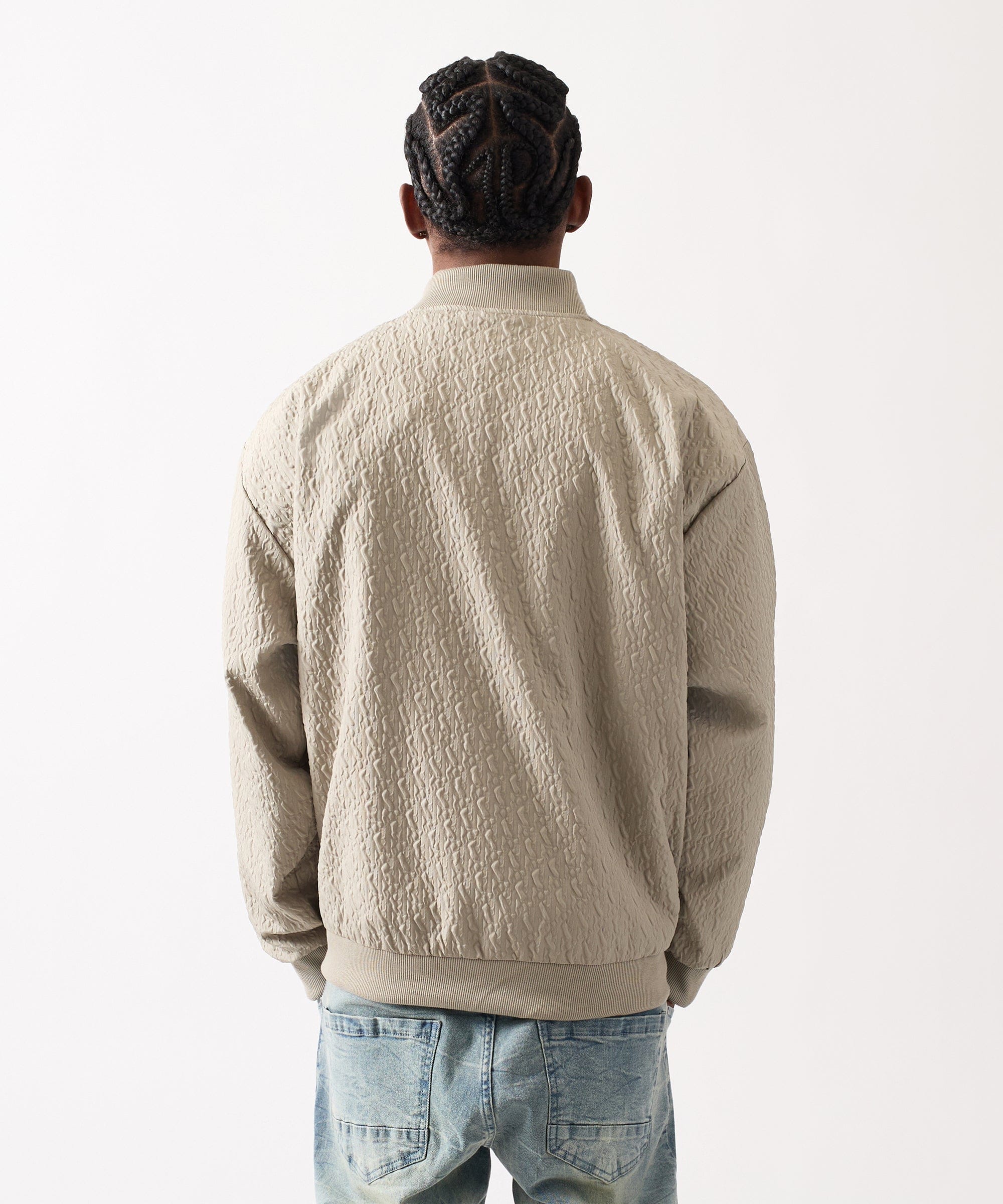 Coaches Chenille Jacket - Light Green
