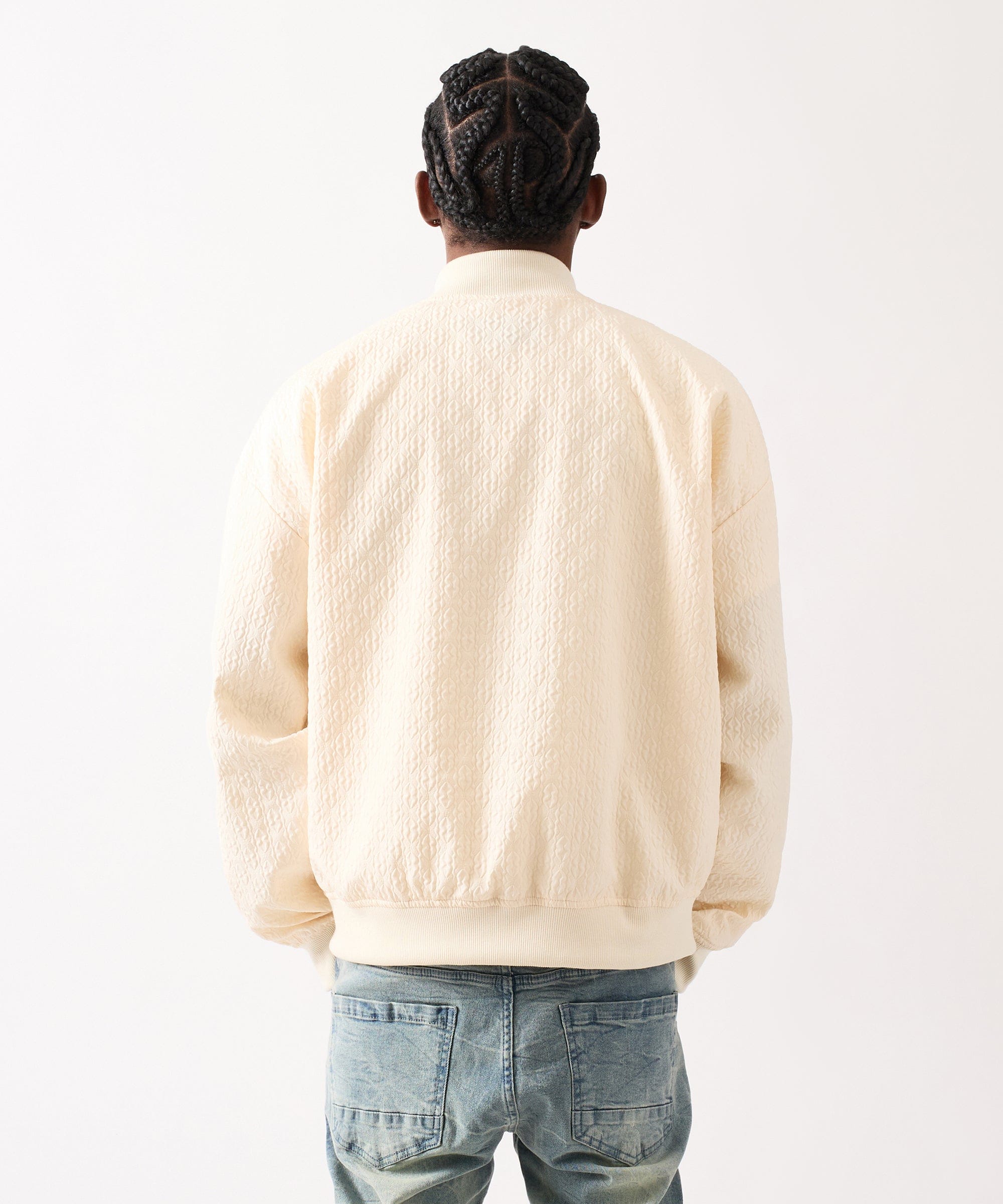 Coaches Chenille Jacket - White