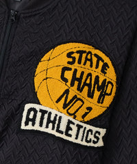 Coaches Chenille Jacket - Black