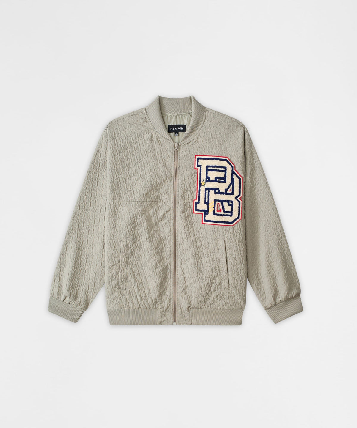 Coaches Chenille Jacket - Light Green