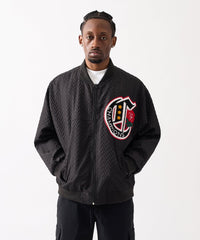 Coaches Chenille Jacket  - Black