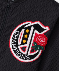 Coaches Chenille Jacket  - Black
