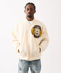 Coaches Chenille Jacket - Cream