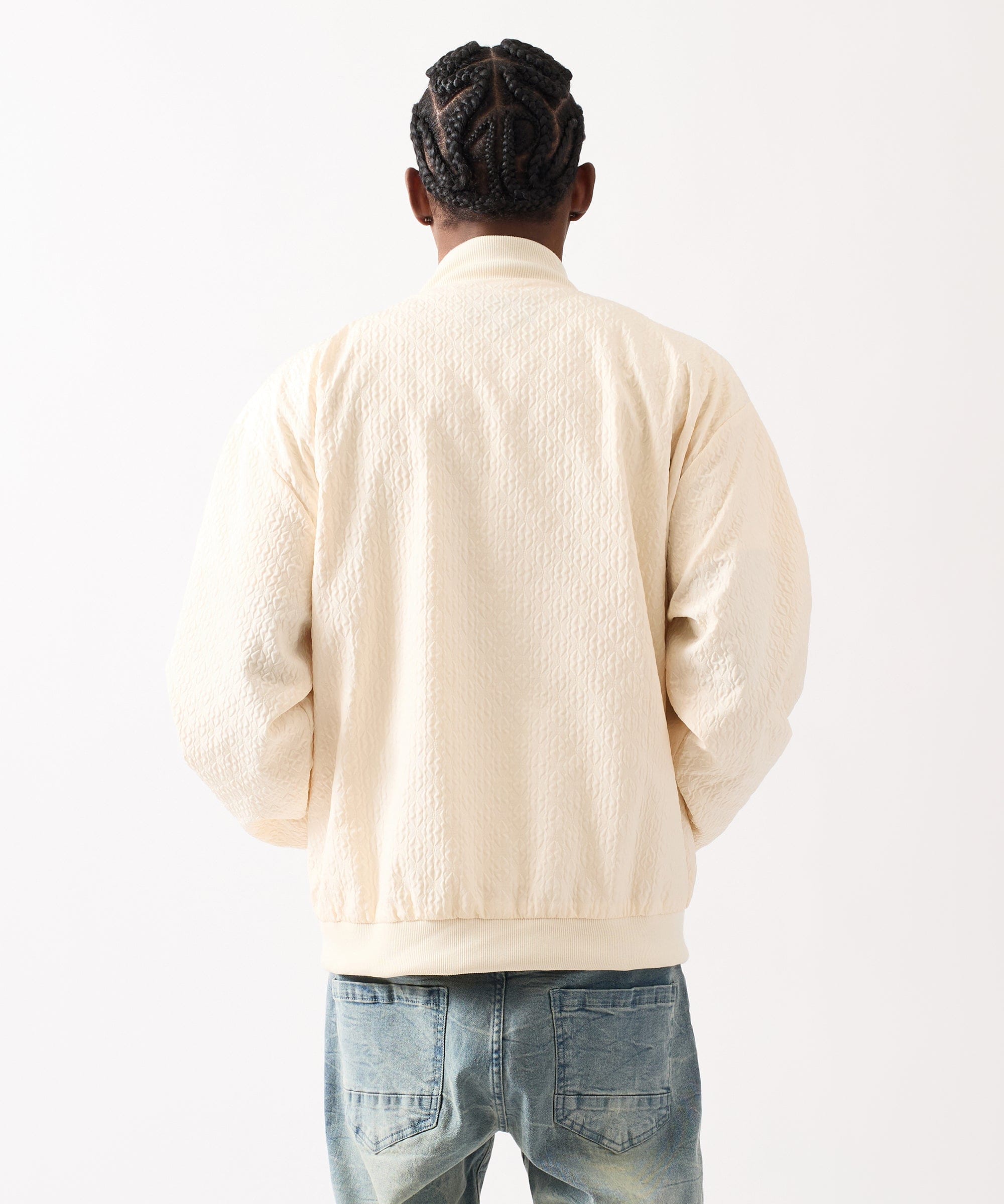 Coaches Chenille Jacket - Cream
