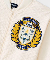 Coaches Chenille Jacket - Cream
