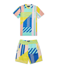 Color Block Crew Set