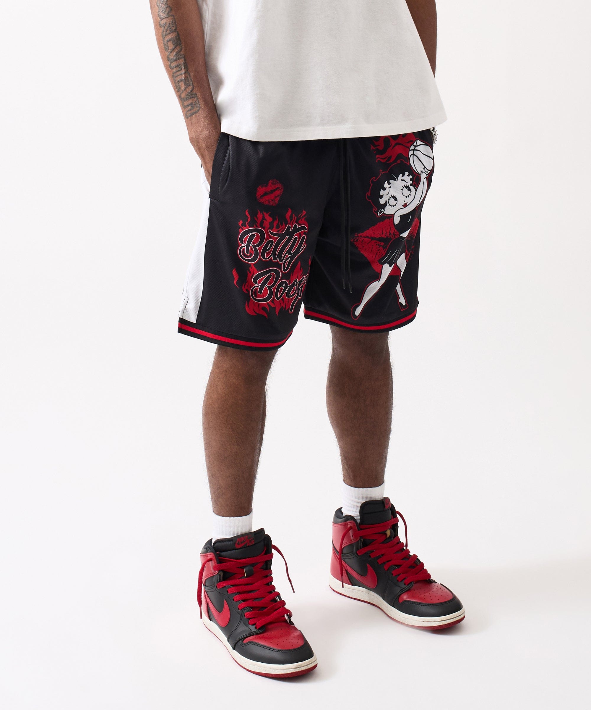 Betty Boop Basketball Shorts