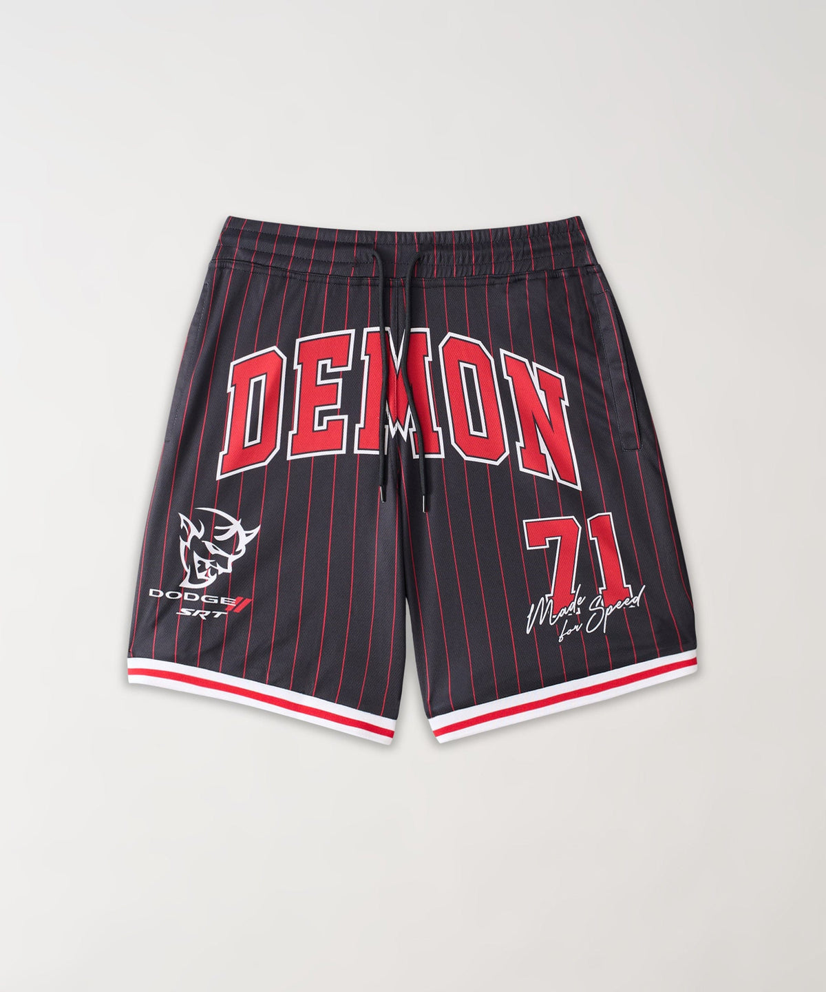 Dodge Basketball Mesh Short - Black