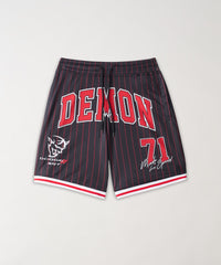 Dodge Basketball Mesh Short - Black